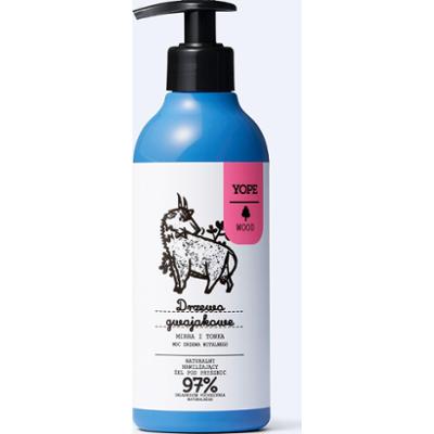 Naturalny żel pod prysznic Drzewo gwajakowe, mirra i tonka