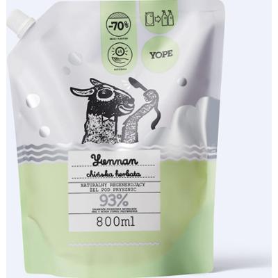 Refill naturalnego żelu pod prysznic Yunnan chińska herbata