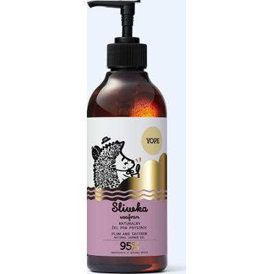 Naturalny żel pod prysznic Śliwka & szafran