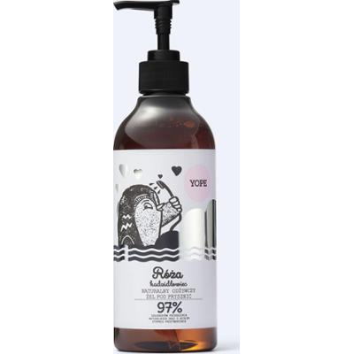 Naturalny żel pod prysznic Róża i kadzidłowiec