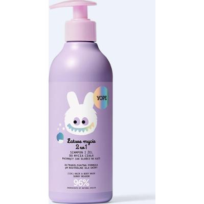 Szampon i żel do mycia ciała dla dzieci 2w1 Łatwe mycie