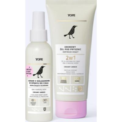 Zestaw żel pod prysznic Creamy musk i serum do ciała w sprayu