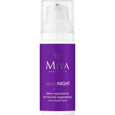 Krem naprawczy do nocnej regeneracji z neuropeptydami | Miya Cosmetics