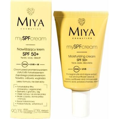 Nawilżający krem SPF 50+ twarz/oczy/dekolt | Miya Cosmetics