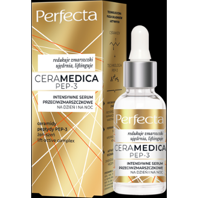 Perfecta Ceramedica PEP-3 Intensywne serum przeciwzmarszczkowe na dzień i na noc