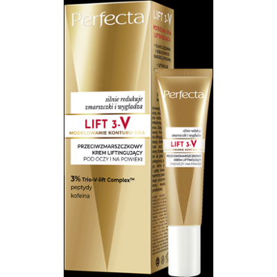 Perfecta Lift 3-V Przeciwzmarszczkowy krem liftingujący pod oczy i na powieki