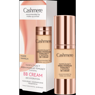 Cashmere BB Nawilżający krem-podkład tonujący z ektoiną Nude Vanilla