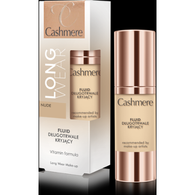 Cashmere Long Wear Make-up Fluid długotrwale kryjący Nude