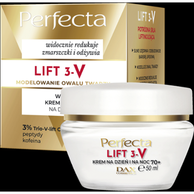 Perfecta Lift 3-V Wygładzający krem liftingujący na dzień i na noc 70+