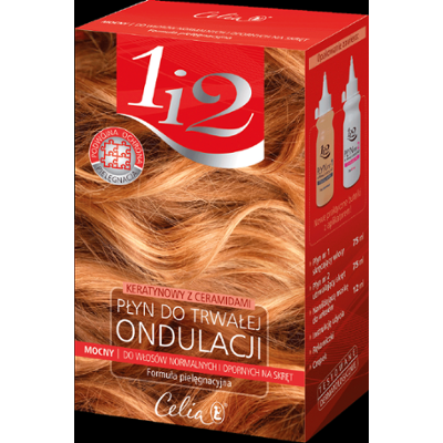 Celia 1i2 Płyn do trwałej ondulacji - mocny, keratynowy z ceramidami