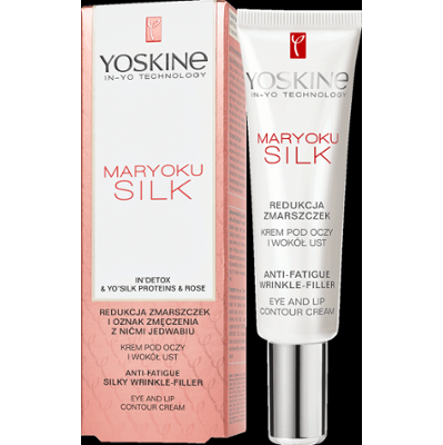 Yoskine Maryoku Silk krem pod oczy i wokół ust wypełniający zmarszczki