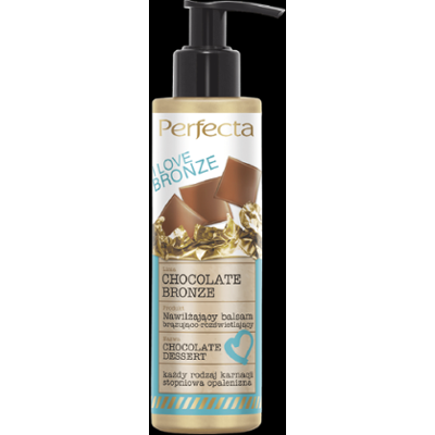 Perfecta Chocolate Bronze Nawilżający balsam brązująco-rozświetlający CHOCOLATE DESSERT