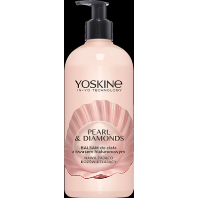 Yoskine Body Balsam do ciała z kwasem hialuronowym PEARL & DIAMONDS