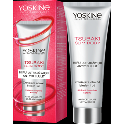 Yoskine Tsubaki Slim Body HIFU Ultradźwięki Antycellulitowy rozgrzewający koncentrat do ciała