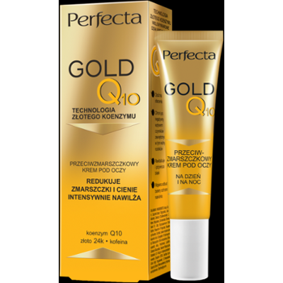 Perfecta Gold Q10 Przeciwzmarszczkowy krem pod oczy