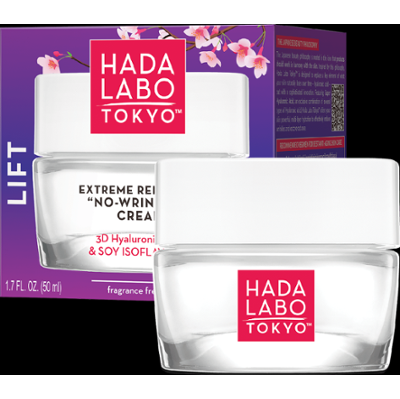 Hada Labo Tokyo Lift „No-Wrinkles” Przeciwzmarszczkowy krem odbudowujący na dzień i noc