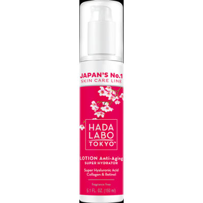 Hada Labo Tokyo Red Nawilżający lotion przeciwzmarszczkowy do twarzy
