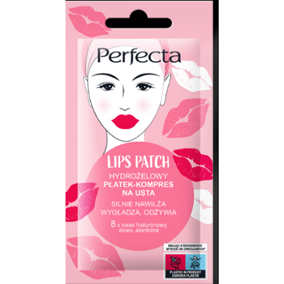 Perfecta Lips Patch Hydrożelowy płatek-kompres na usta