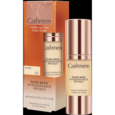 Cashmere Make-up blur maxi cover Fluid-baza wygładzająco-kryjąca 02 nude