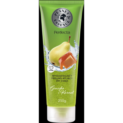 Perfecta Planet Essence Wygładzający peeling myjący do ciała Gruszka i Karmel