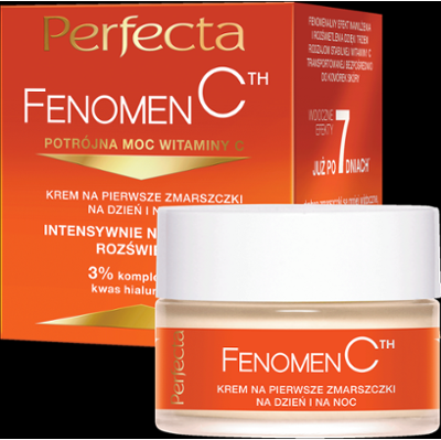 Perfecta Fenomen C Krem do twarzy na pierwsze zmarszczki na dzień i na noc
