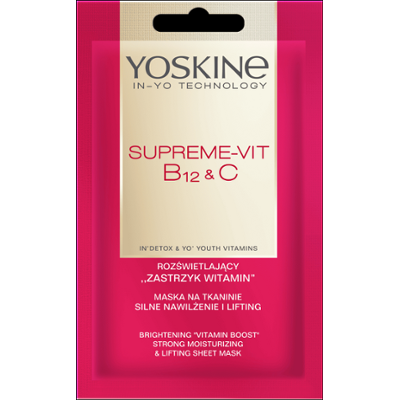 Yoskine Supreme-Vit B12 + C Rozświetlający 