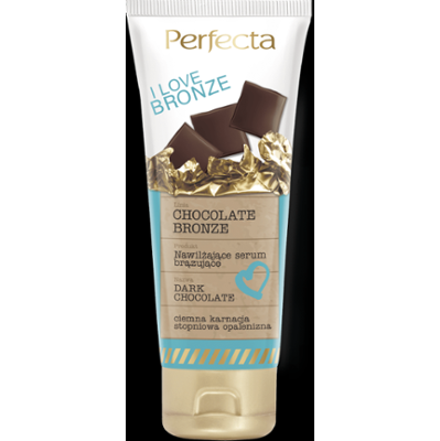 Perfecta Chocolate Bronze Nawilżające serum brązujące DARK CHOCOLATE