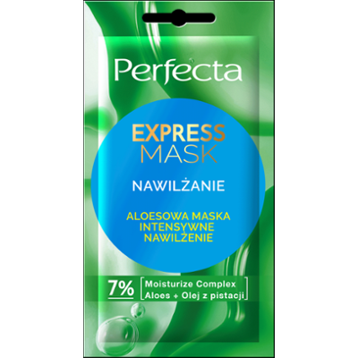 Perfecta Express Mask Aloesowa maska intensywnie nawilżająca
