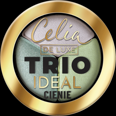 Celia Trio Ideal Satynowe cienie do powiek 302