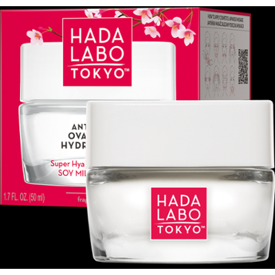 Hada Labo Tokyo Red krem przeciwzmarszczkowy na dzień i na noc - V-lifting owalu twarzy
