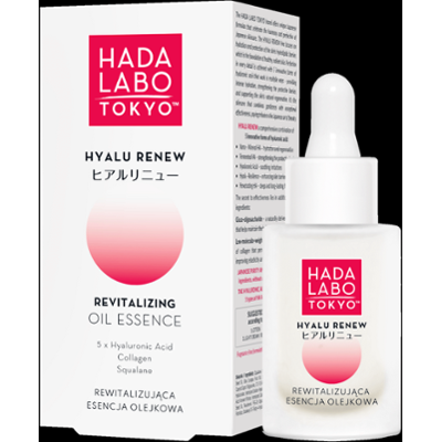 Hada Labo Tokyo Hyalu Renew Rewitalizująca esencja olejkowa do twarzy