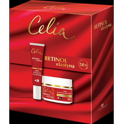 Zestaw Celia Retinol & Elastyna Krem do twarzy 50+ i Krem pod oczy