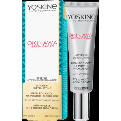 Yoskine Okinawa Green Caviar krem pod oczy, na powieki i wokół ust