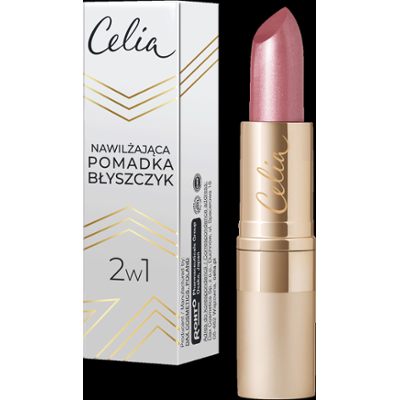 Celia nawilżająca pomadka-błyszczyk do ust 502 pudrowy róż
