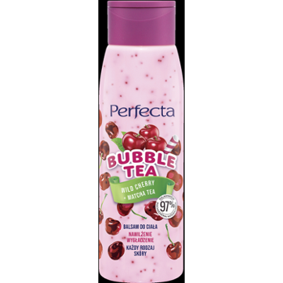 Perfecta Bubble Tea Balsam do ciała Wild Cherry+Matcha Tea