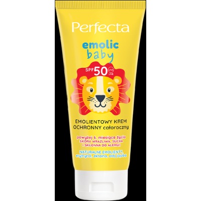 Perfecta Emolic Baby Emolientowy krem ochronny całoroczny SPF 50