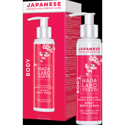 Hada Labo Tokyo Body ujędrniające i odmładzające serum do ciała na noc