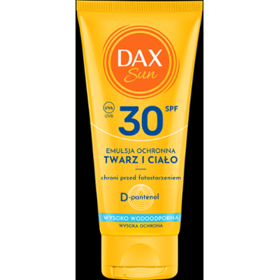 Dax Sun emulsja ochronna do twarzy i ciała SPF 30 TRAVEL