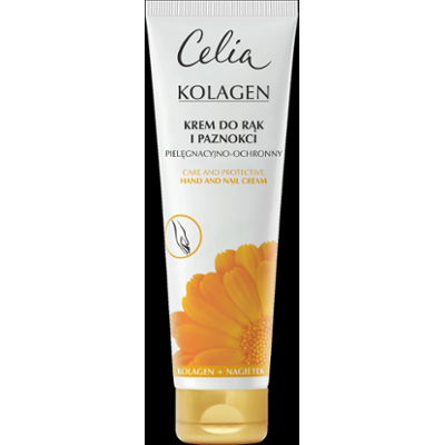 Celia Kolagen krem do rąk i paznokci z nagietkiem