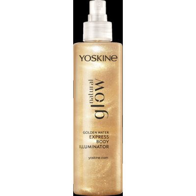 Yoskine Natural Glow Mgiełka do ciała ze złotymi drobinkami