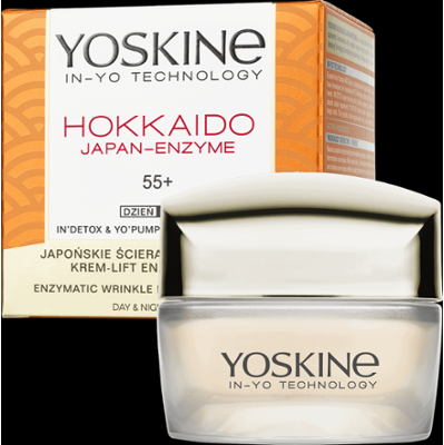 Yoskine Hokkaido Japan-Enzyme krem do twarzy na dzień i noc 55+ z enzymem z dyni