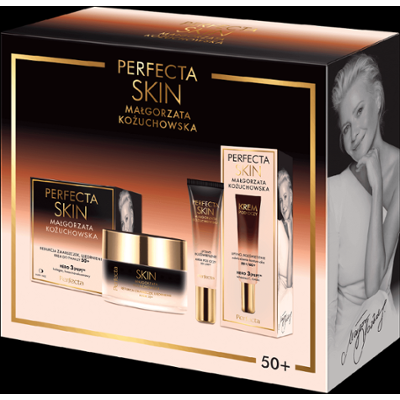 Zestaw Perfecta Skin Małgorzata Kożuchowska krem 50+ i krem pod oczy