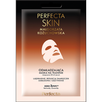 Perfecta Skin Małgorzata Kożuchowska Odmładzająca maska na tkaninie