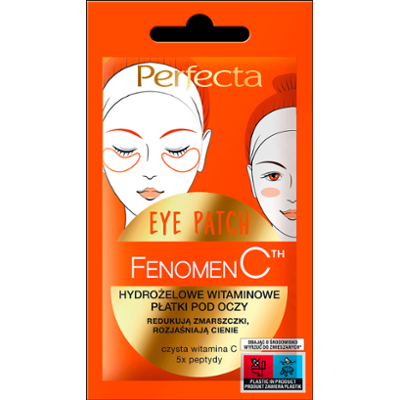 Perfecta Fenomen C Eye Patch Hydrożelowe witaminowe płatki pod oczy