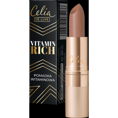 Celia Vitamin Rich Pomadka do ust witaminowa 02 brzoskwiniowy róż