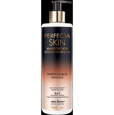 Perfecta Skin Małgorzata Kożuchowska Nawilżająca emulsja do mycia twarzy 3w1