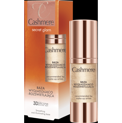 Cashmere Secret Glam baza wygładzająco-rozświetlająca pod makijaż