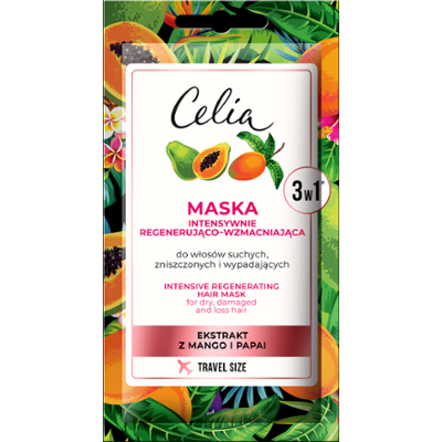 Celia 1i2 Maska intensywnie regenerująco- wzmacniająca do włosów