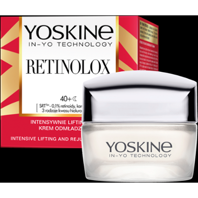 Yoskine Retinolox Intensywnie liftingujący krem odmładzający na noc 40+