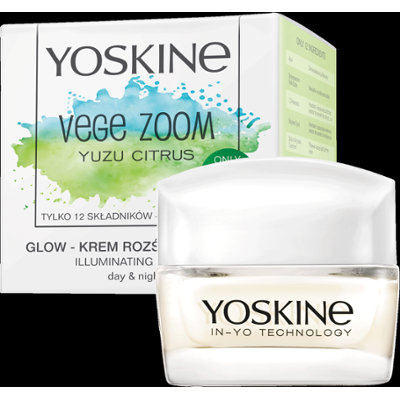 Yoskine Vege Zoom Glow Krem rozświetlający do twarzy